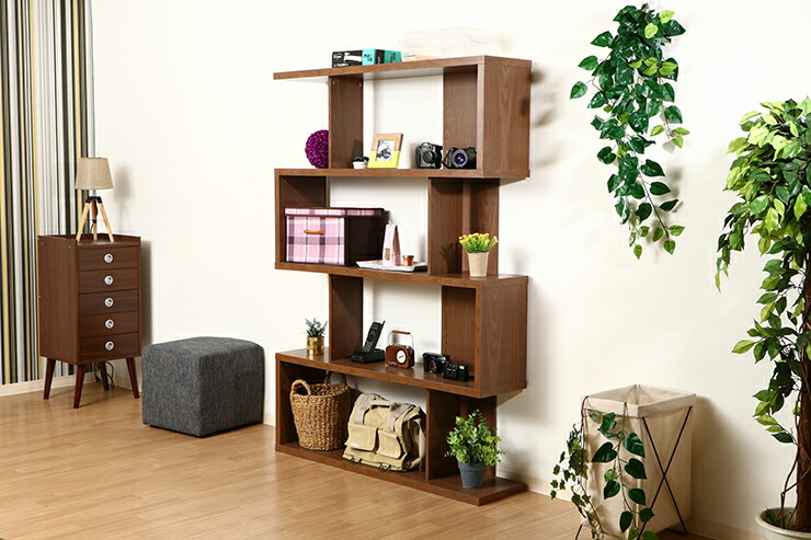 楽天市場】収納家具 ディスプレイシェルフ S型 ディスプレイラック