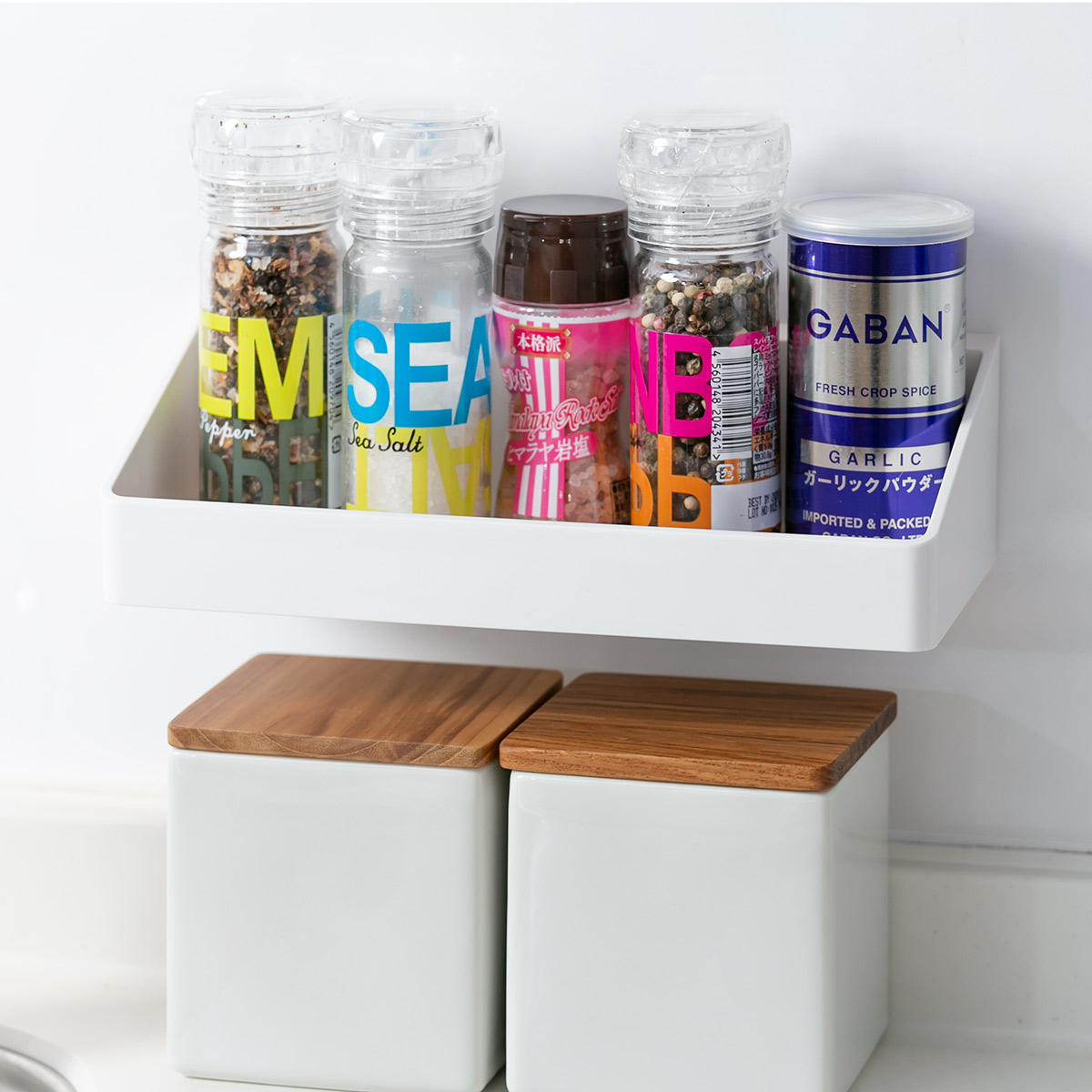 楽天市場】調味料ラック 吸着シート ポゼ （ 調味料スタンド スパイス