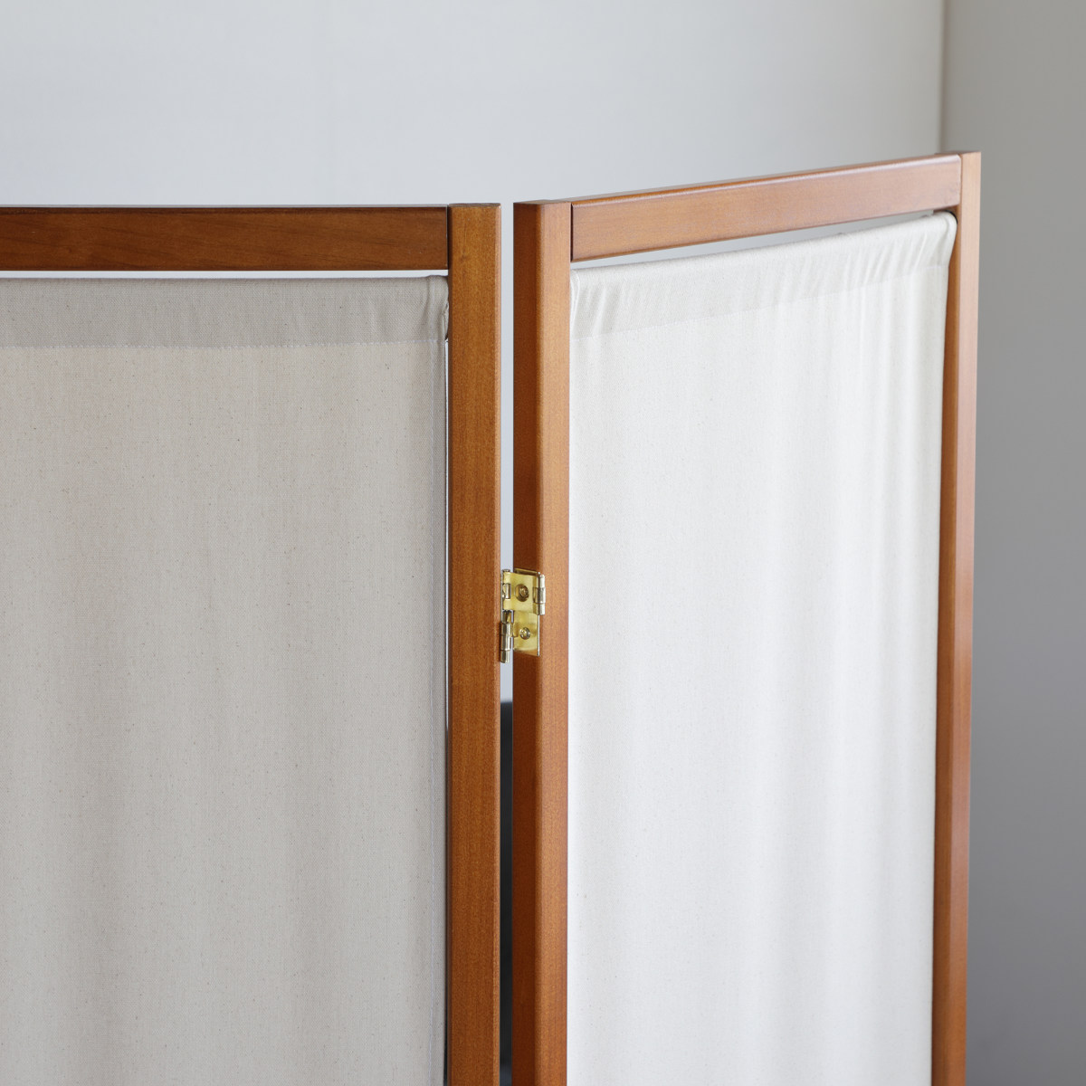 楽天市場】衝立 3連 高さ150cm 帆布 和風 天然木 完成品