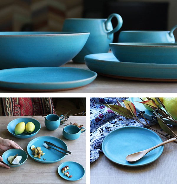 楽天市場】プレート 14cm Blueシリーズ 陶器 食器 笠間焼 日本製