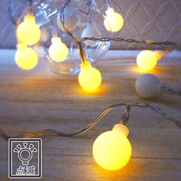 楽天市場】ガーランド ライト 2WAY LEDフラッシュライト フロスト