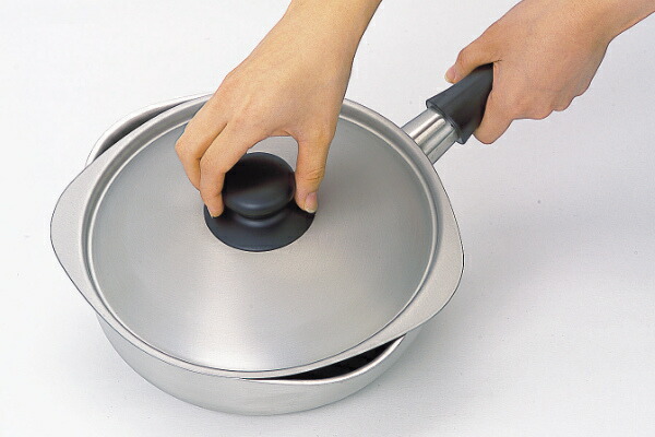 楽天市場】柳宗理 片手鍋 18cm IH対応 蓋付き ツヤ消しタイプ