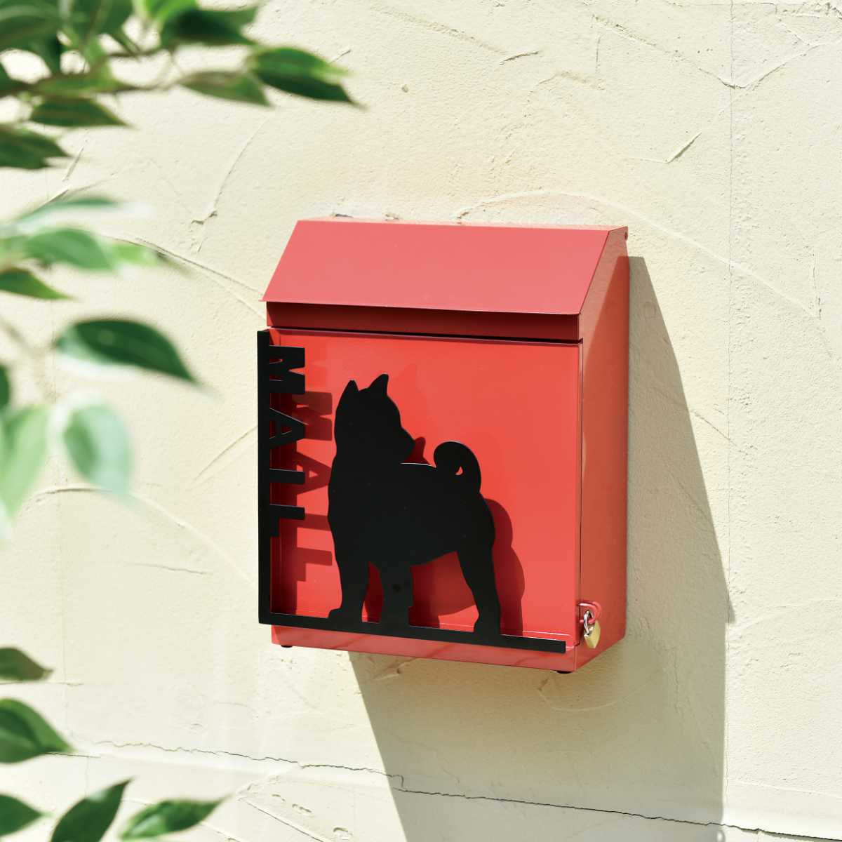 楽天市場】郵便ポスト シルエットウォールポスト ドッグ 壁掛け
