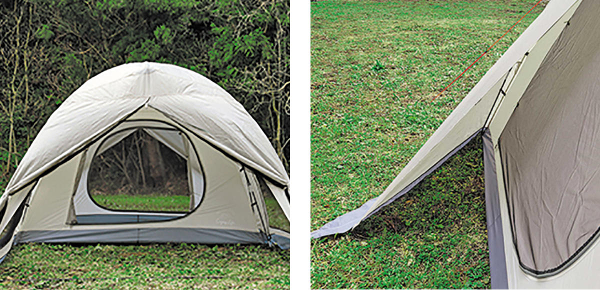 楽天市場】テント 5人用 6人用 スクリーンツールームドームテント