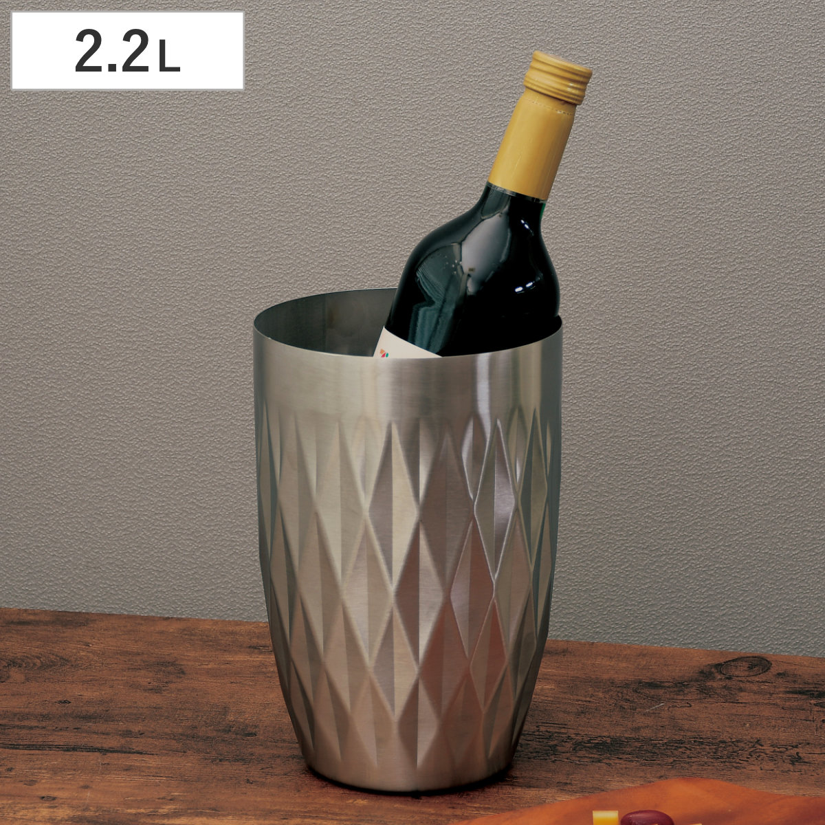 楽天市場】ワインクーラー ワイン・シャンパンクーラー 4ボトル用 ト