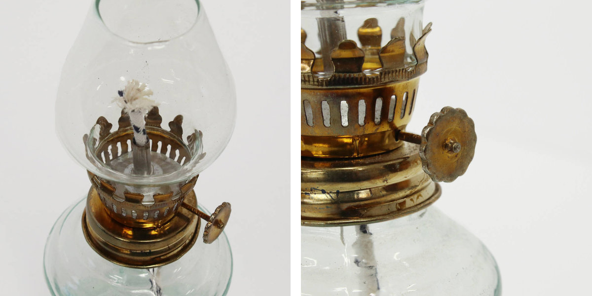 楽天市場】オイルランプ ガラス （ ランプ ガラスランプ テーブル