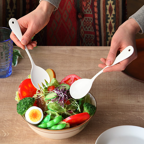 楽天市場】サラダフォーク ブラン blanc ステンレス製 フォーク