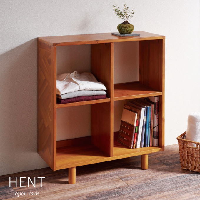 楽天市場】【SALE ポイント5倍】オープンラック 木製 本棚 幅70 奥行30