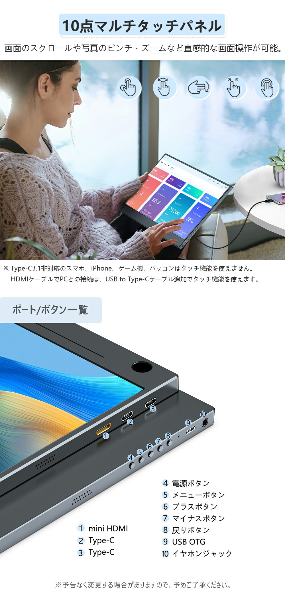 楽天市場】＼54%OFF／＼携帯式／モバイルモニター 13.3インチ 14インチ