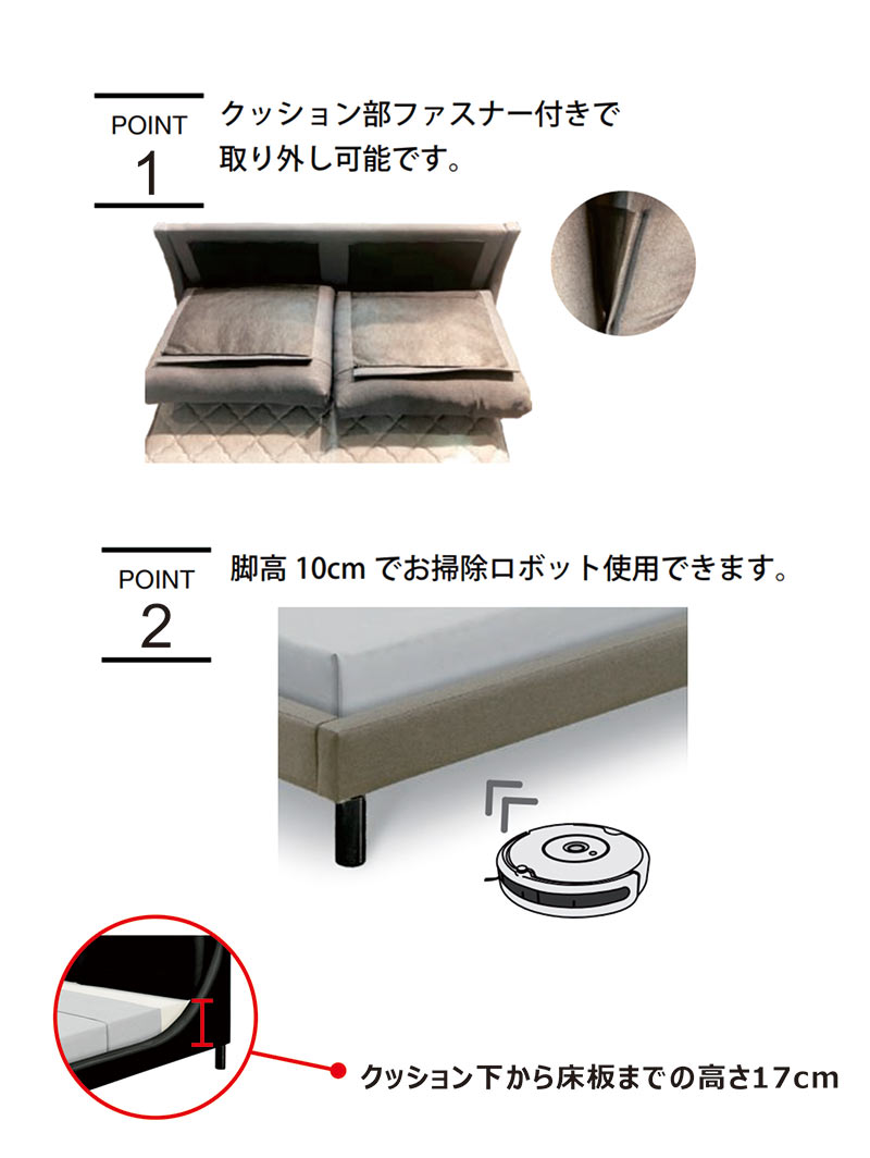 楽天市場】【楽天スーパーSALE期間中全品ポイント10倍】ダブルベッド