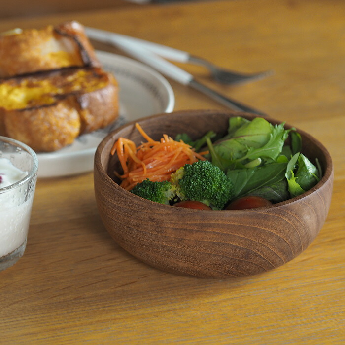 日曜雑貨 サラダボウル チーク / SUNDAY SUPPLIES | 食器と料理道具の