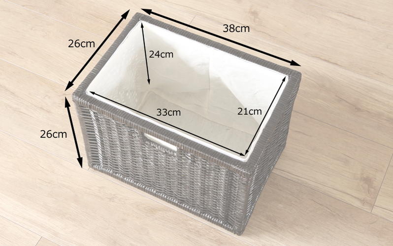 楽天市場】アジアン家具 収納ボックス ラタン バスケット 籐かご 3個