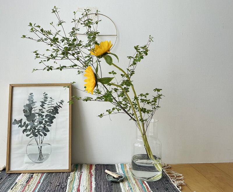 楽天市場】Horn Please リューズガラス フラワーベース 26cm ( 直径