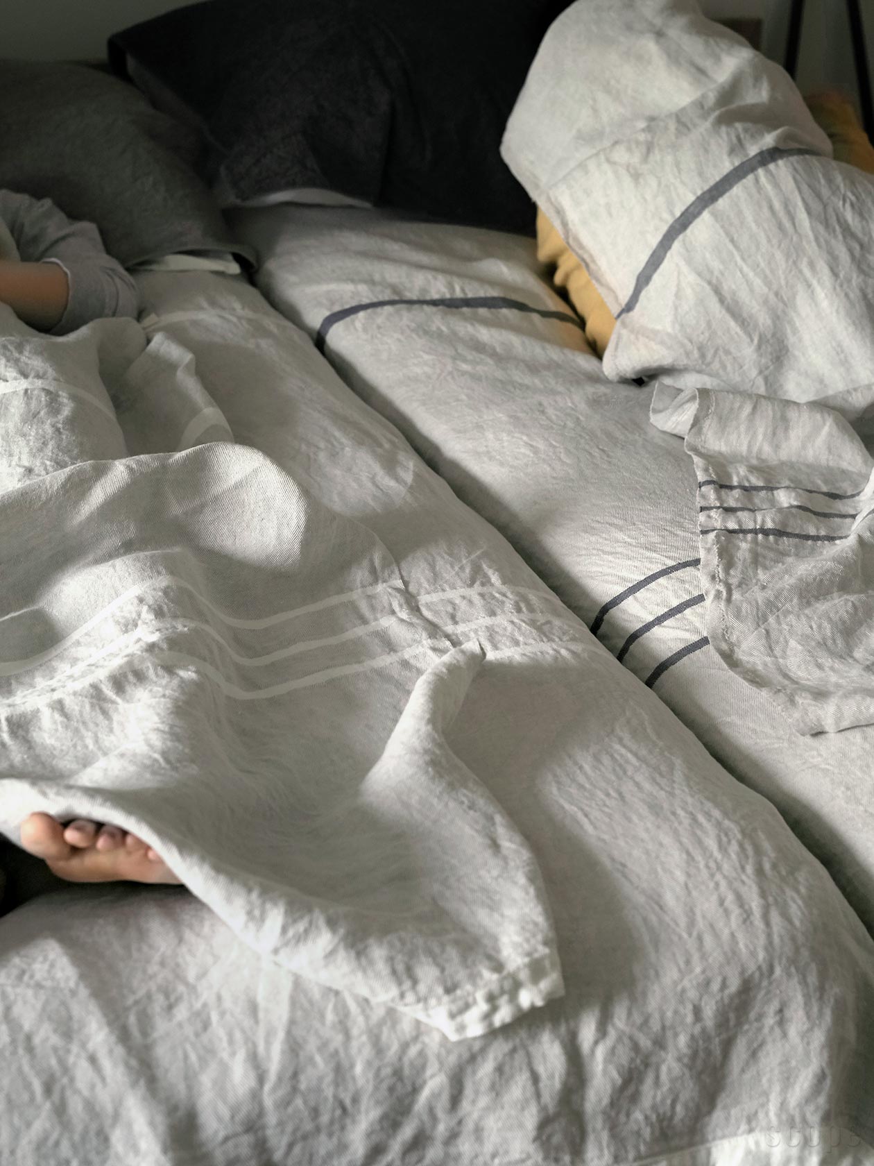 【レア】ラプアンカンクリ　大判　リネン　シーツ　ブランケット OUTLET】LAPUAN KANKURIT MAJA linen blanket ラプアンカンクリ マヤ