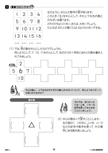 楽天市場】七田式教材（しちだ） 小学生プリント3年思考力算数 : 脳