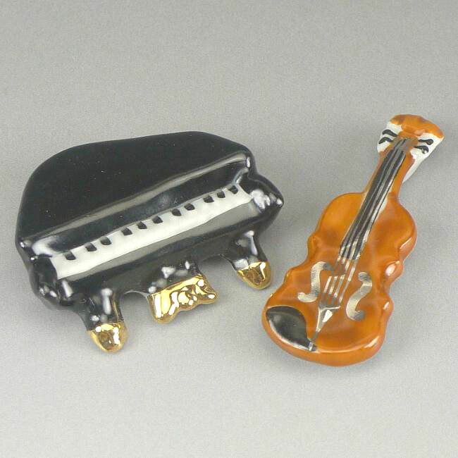 ハーモニー箸置きセット 鳳山 - 京焼清水焼 松韻堂