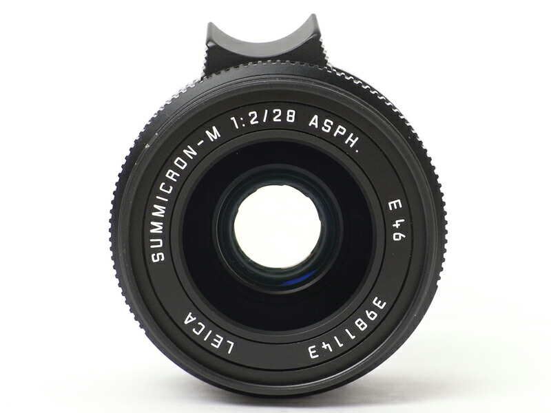 ライカ『LEICAズミクロンM 28mm F2 ASPH.』11604 ブラック レンジ
