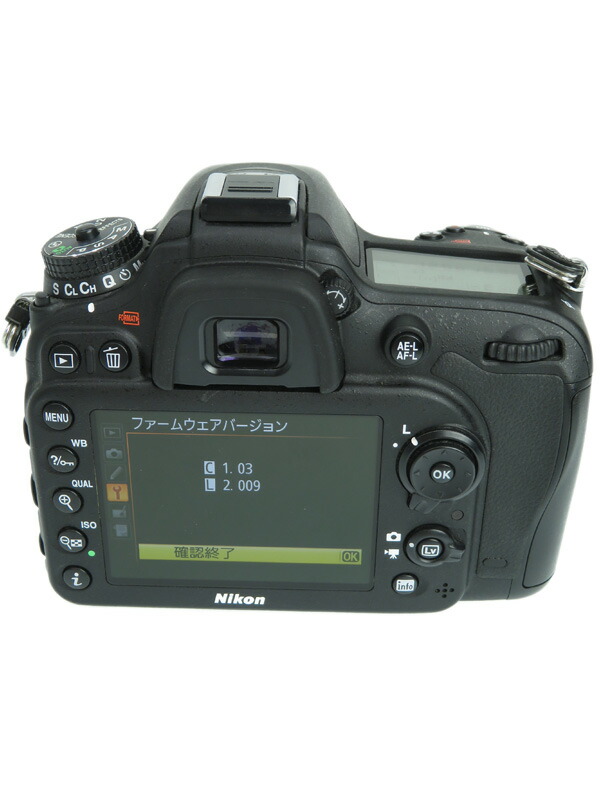 Nikon】ニコン『D7100』2410万画素 DXフォーマット ISO6400 フルHD動画