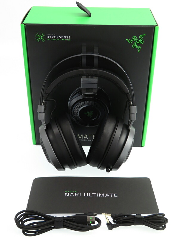 Razer】レイザー『Nari Ultimate』PC/PS4 ゲーミングヘッドセット