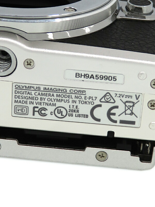 OLYMPUS】オリンパス『OLYMPUS PEN Lite E-PL7 ボディー』シルバー