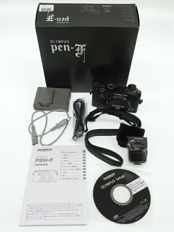 OLYMPUS】オリンパス『OLYMPUS PEN-F ボディー』ブラック 2030万画素