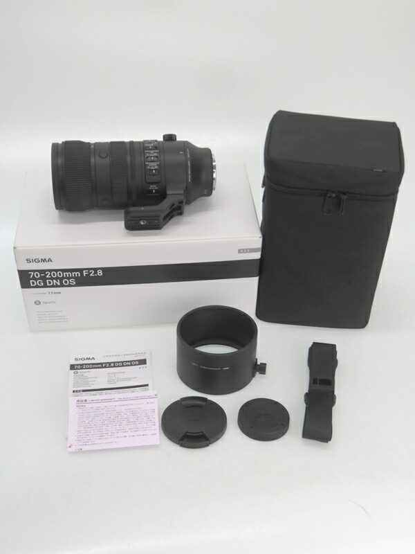 SIGMA】シグマ『70-200mm F2.8 DG DN OS | Sports / Lマウント用