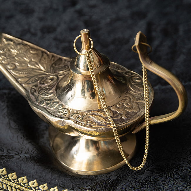 楽天市場】アラジンの魔法のランプ 【18cm×11cm】 / アラジンランプ