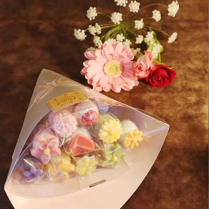 常温発送】ポップショコラポシェットブーケ -Cocon- - 御殿場高原時之