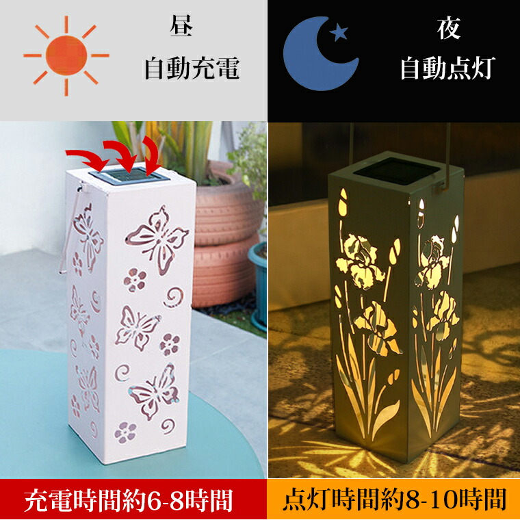 楽天市場】ガーデンライト ソーラー ライト ランタン 門灯 吊り下げ