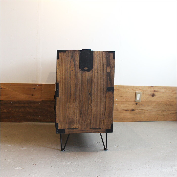 楽天市場】和箪笥 チェスト リメイク品 2段 幅88cm 奥行42cm