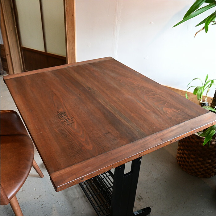 楽天市場】1点物 日本製 古材 足踏みミシン カフェテーブル