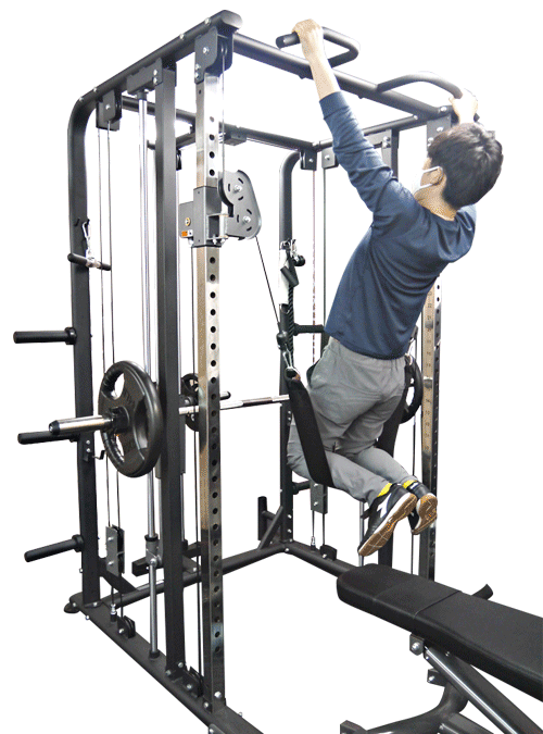 楽天市場】マルチファンクショナルトレーナー＆スミス(200lbs×2