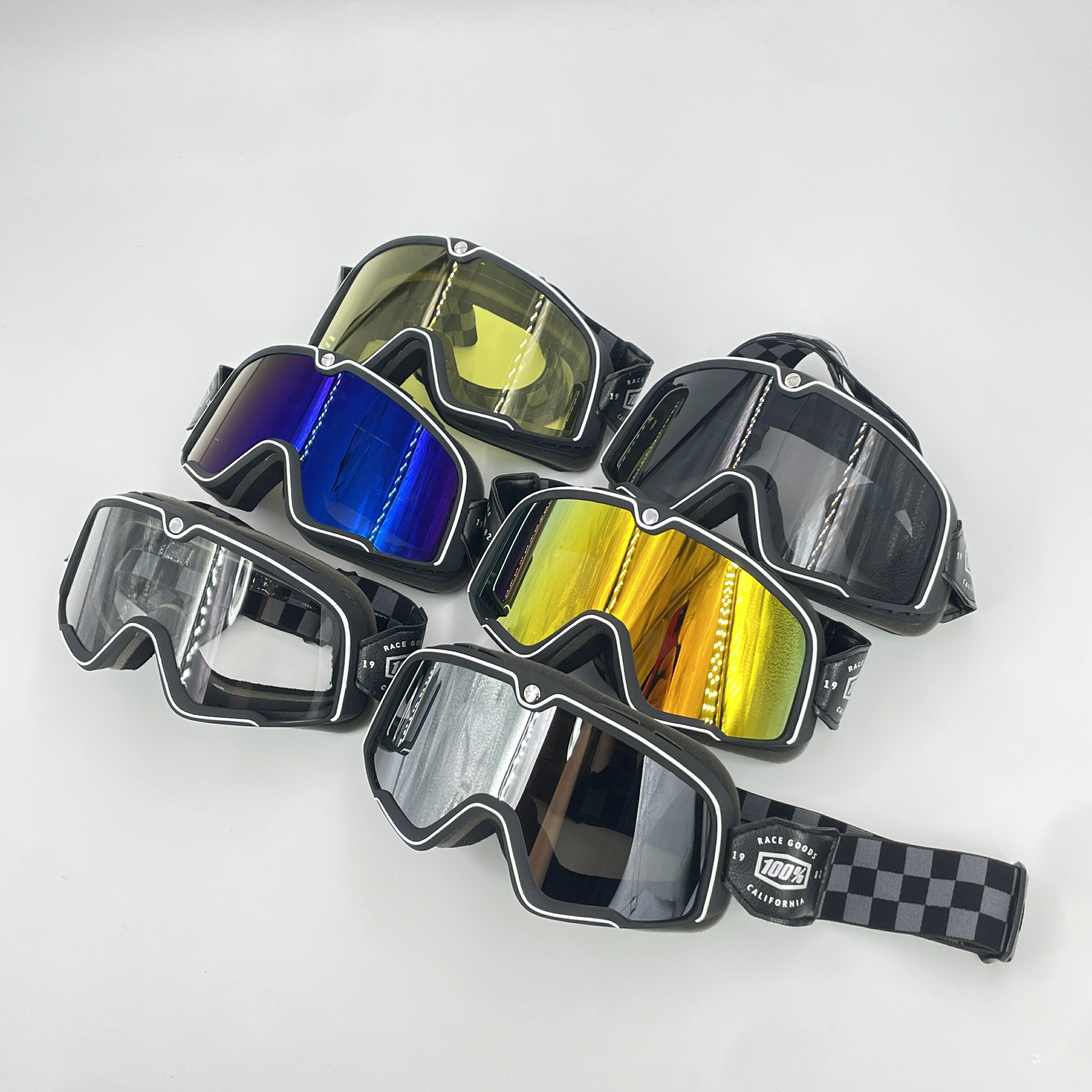 楽天市場】【スピード出荷】ゴーグル バイク オートバイ モトクロス