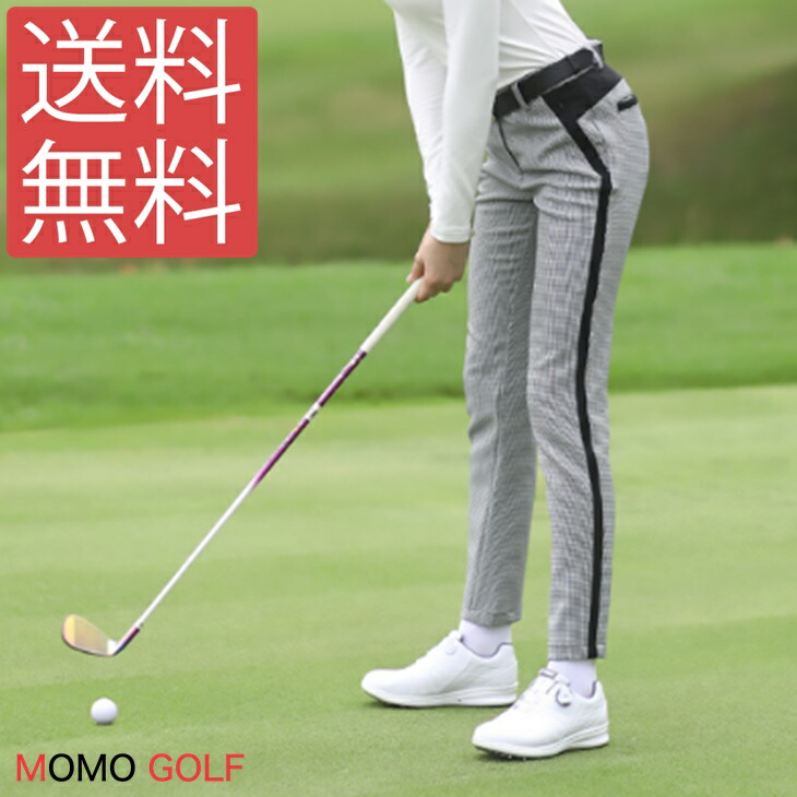 楽天市場】千鳥格子柄 ゴルフウエア レディース ストレッチ スリム