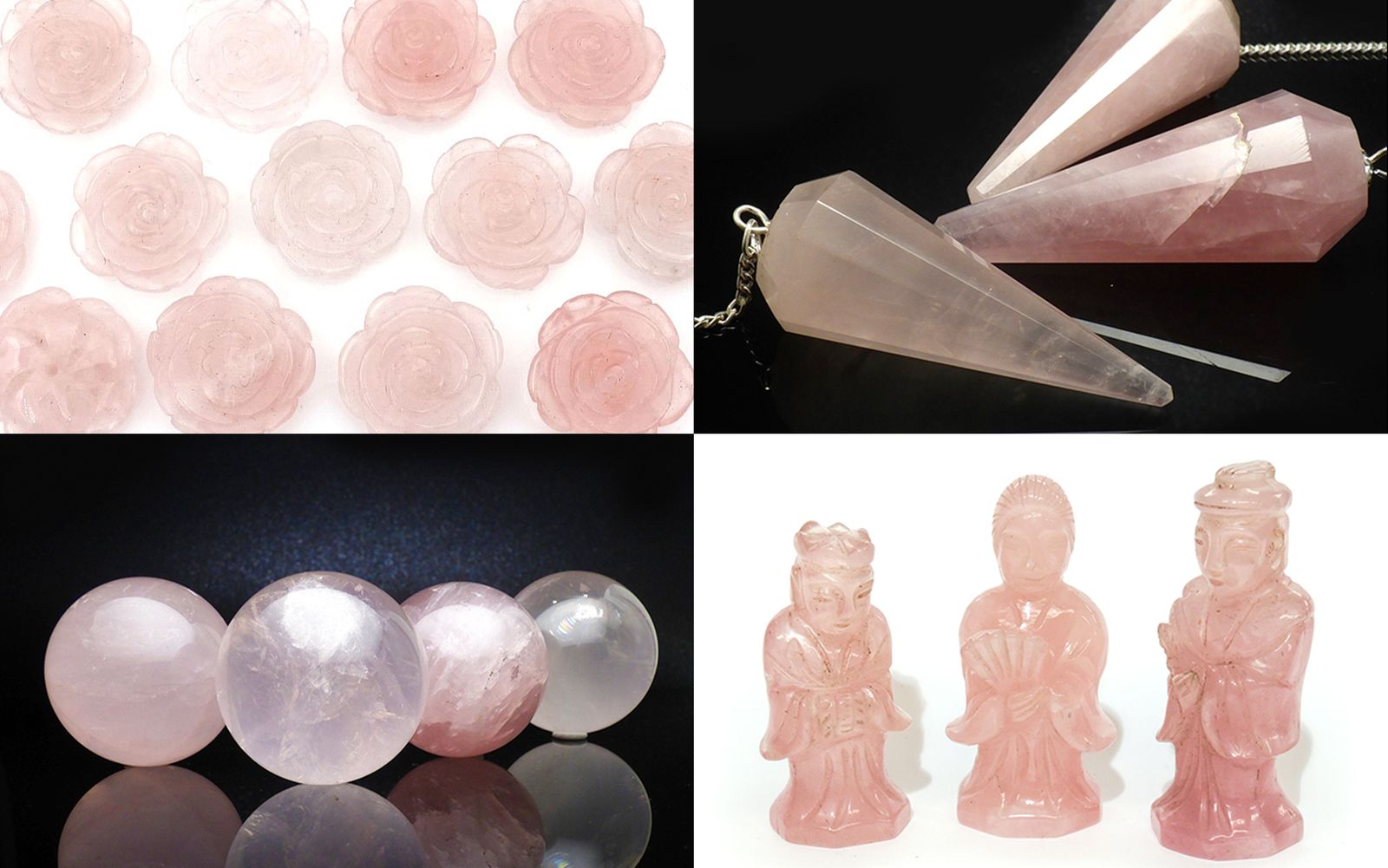 ローズクォーツのすべて｜柔らかなピンク色と力強い原石の魅力 | TOP