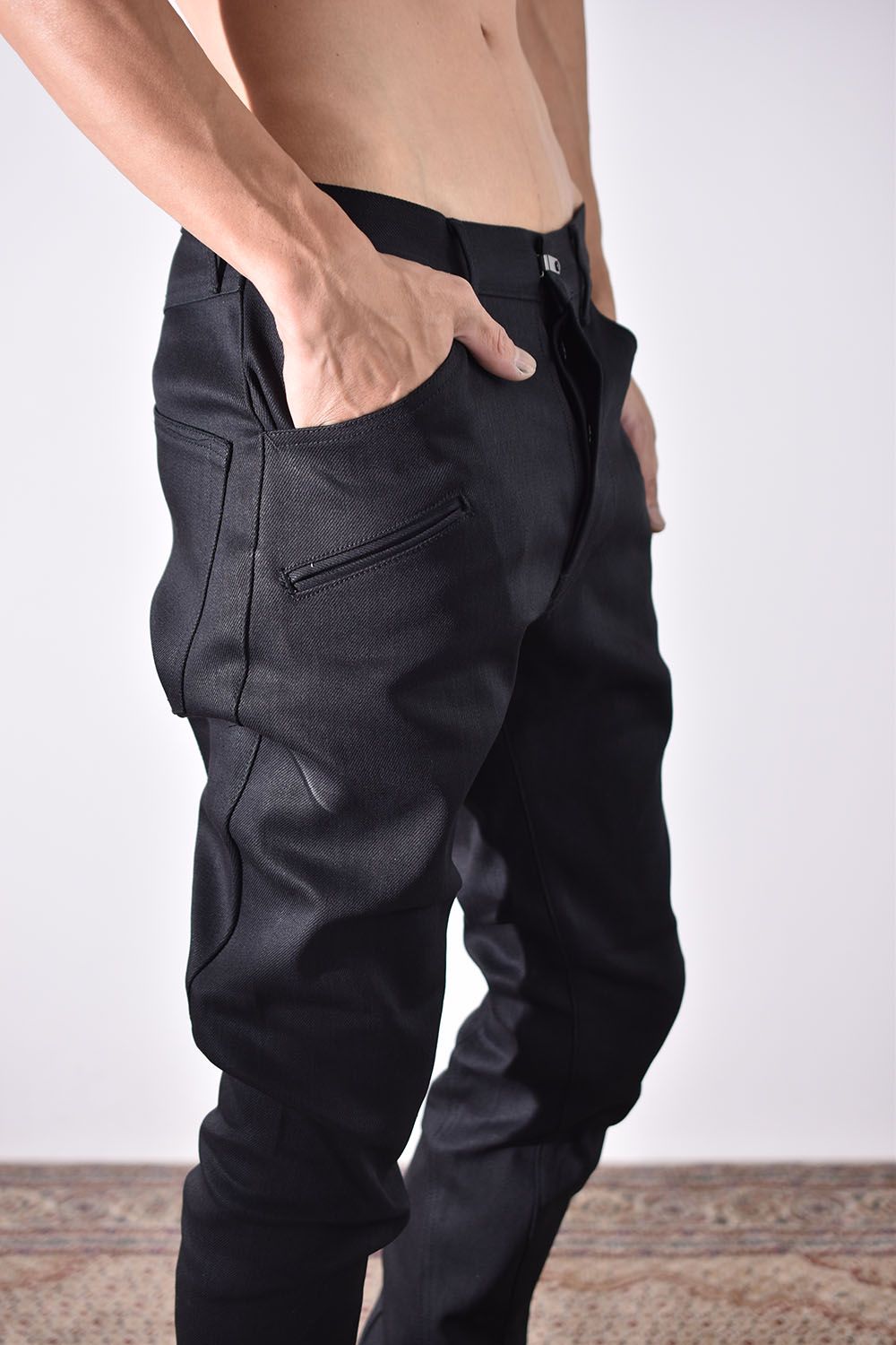 The Viridi-anne - BLACK SLIM JEANS