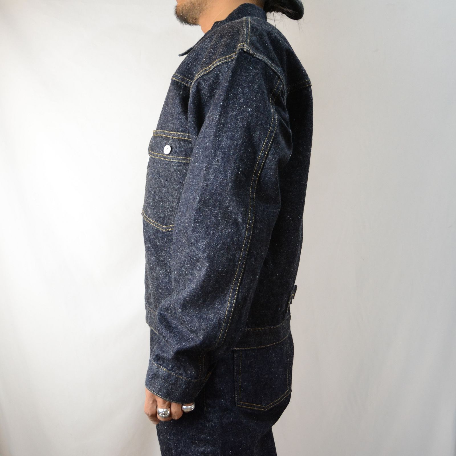 New Manual - #001 T-BACK DENIM JACKET （OWS） / ファースト デニム
