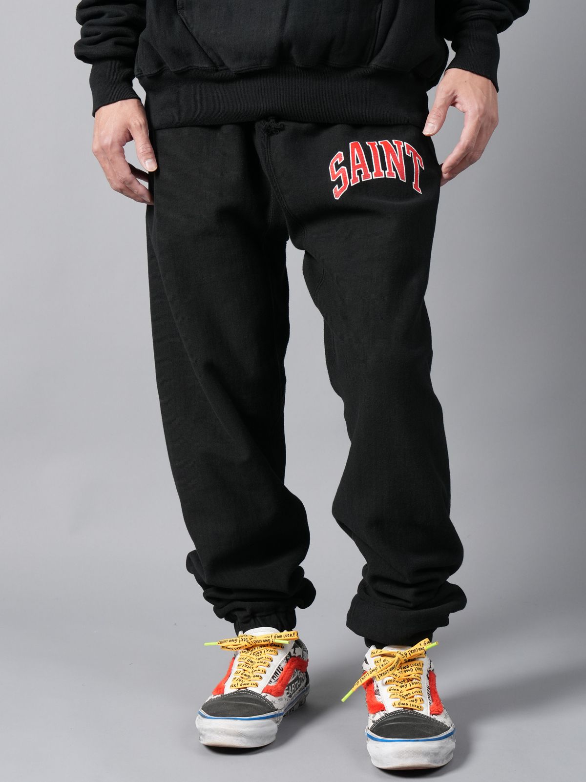 SAINT M×××××× - 【ラスト1点】 SM-A23-0000-036 / SWT PNT ARCH SAINT