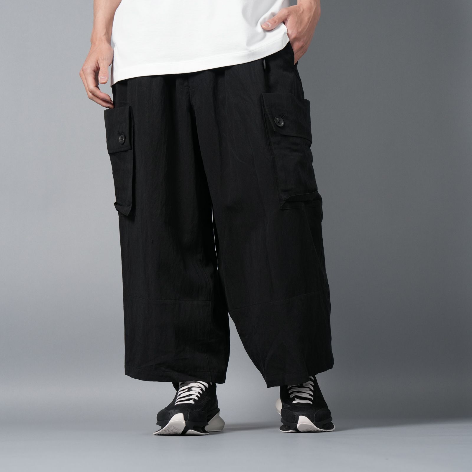 Y-3 - M WTWILL CRG PN / ツイールカーゴパンツ (ブラック) | Confidence