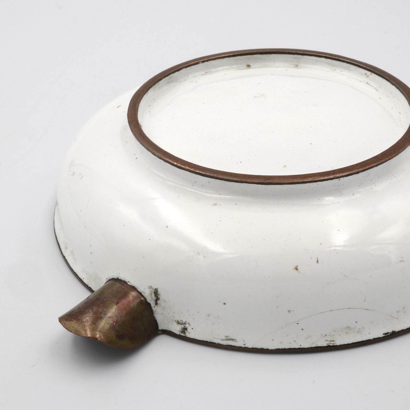 朝顔と小鳥 灰皿 ホーロー 1930s ベルギー | corne/コルネ