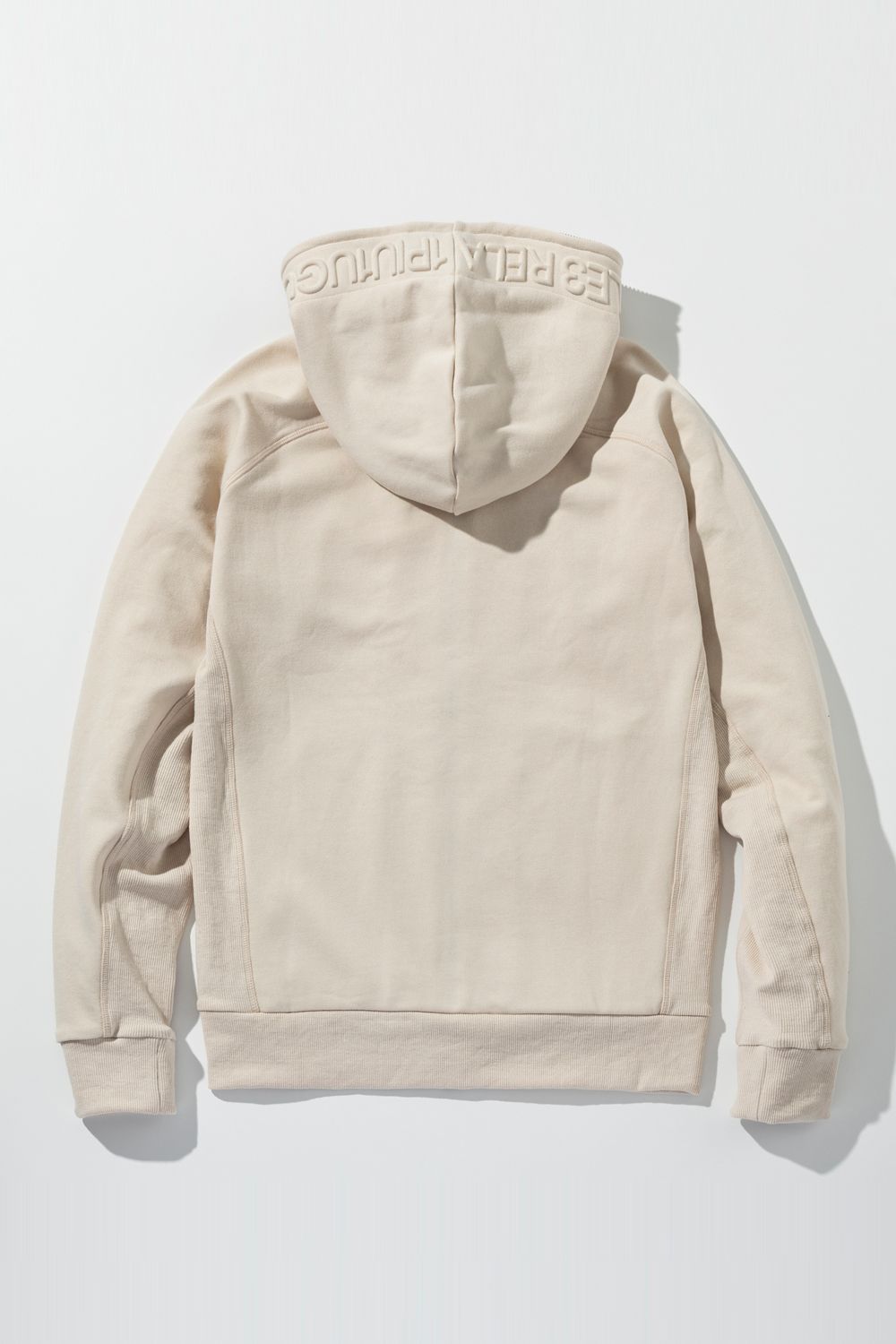 1PIU1UGUALE3 RELAX - 【26SS】 HOOD EMBOSSED LOGO HOODIE / エンボス