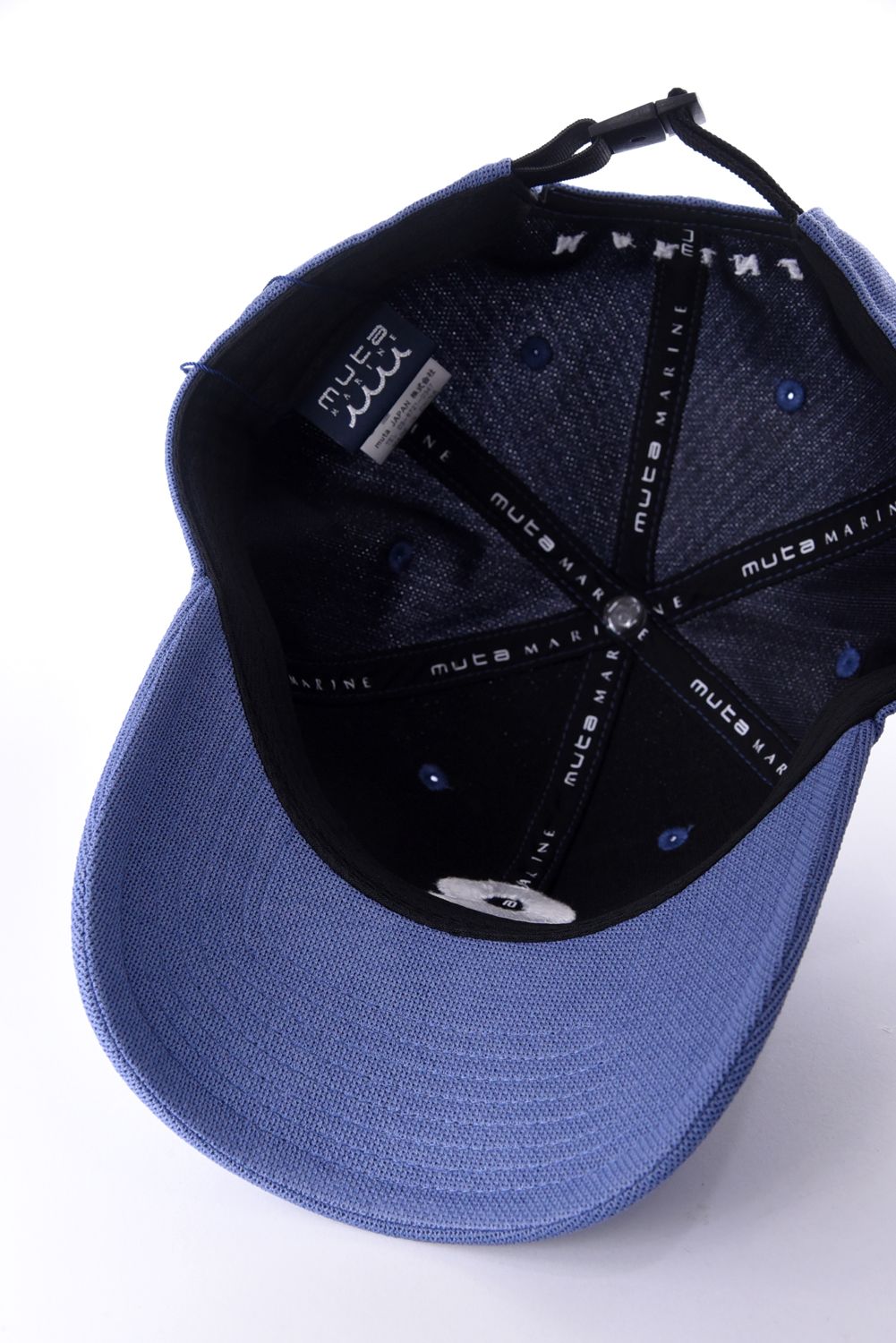 muta - FIELDSENSOR®︎ 8 LOGO CAP / 8 ロゴ キャップ (ブルー