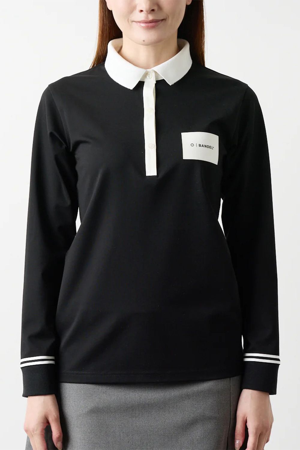 BANDEL GOLF - 【25AW】【レディース】 BICOLOR POLO / バイカラー長袖