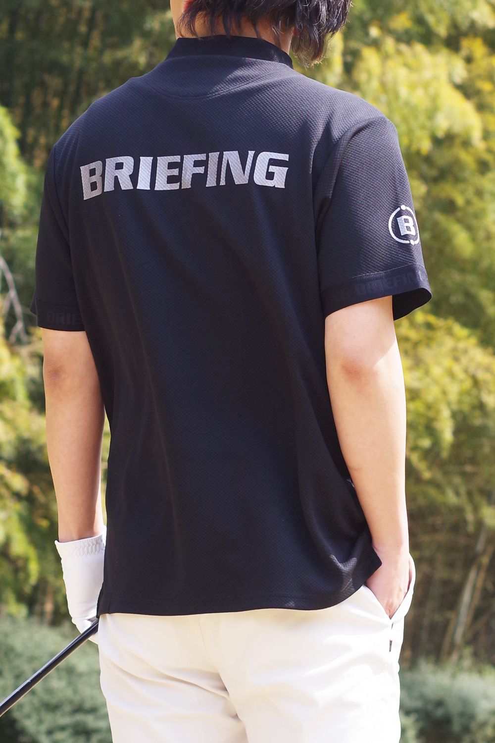 BRIEFING - 【GOSSIP 20th別注アイテム】 GLITTER LOGO HIGHNECK RF