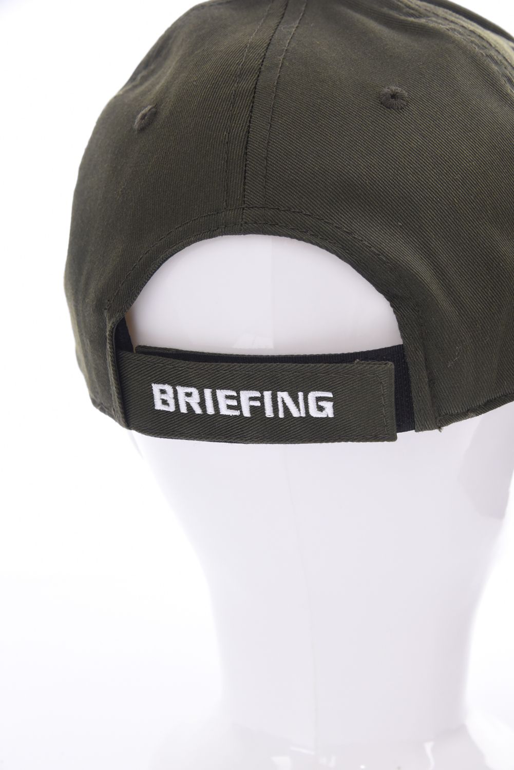 BRIEFING - MENS BASIC CAP / ロゴ刺繍 ベーシック ベースボール