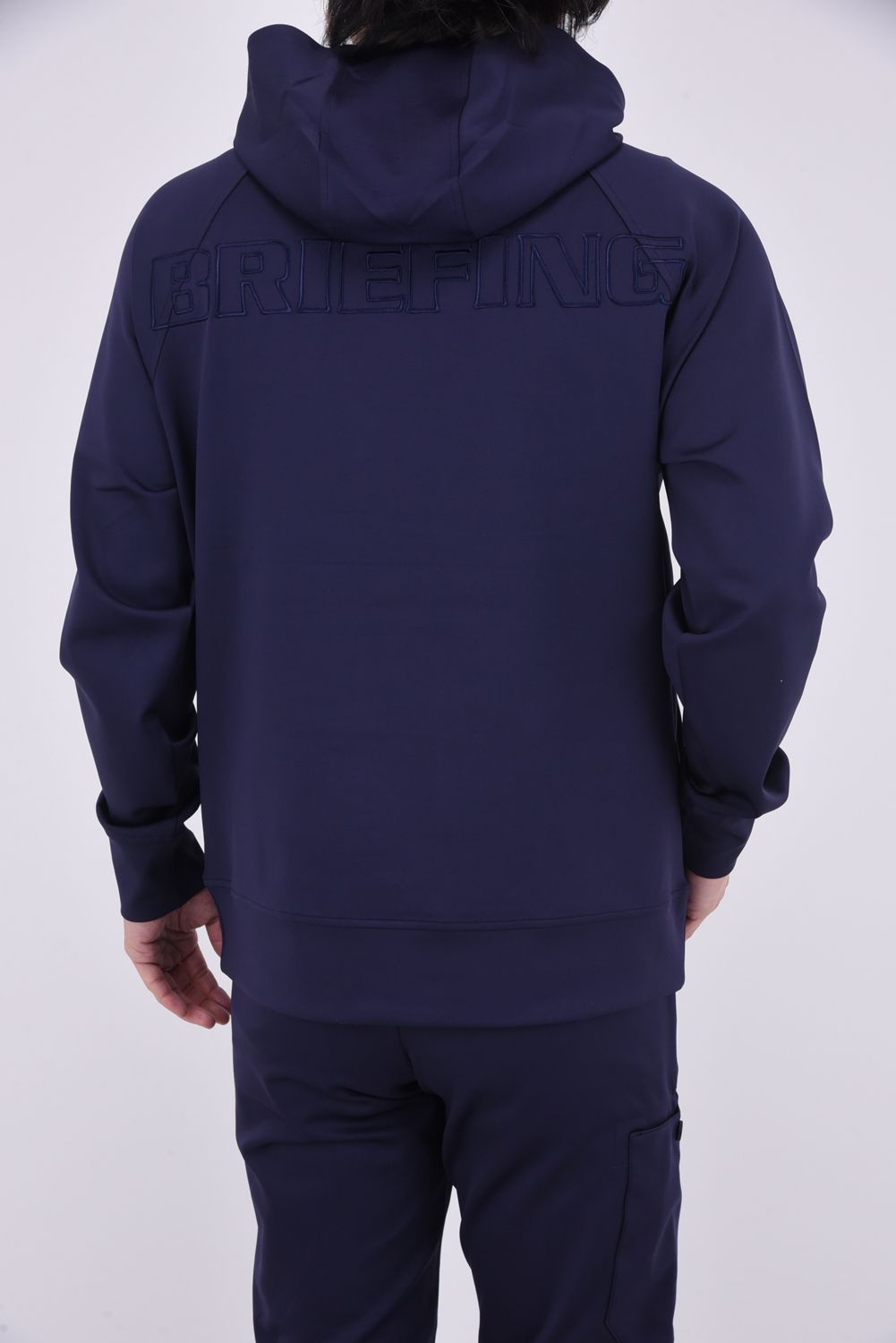 BRIEFING - 【25SS】 MEN'S BIG BEAT HOODIE / ブランドロゴ刺繍 プル