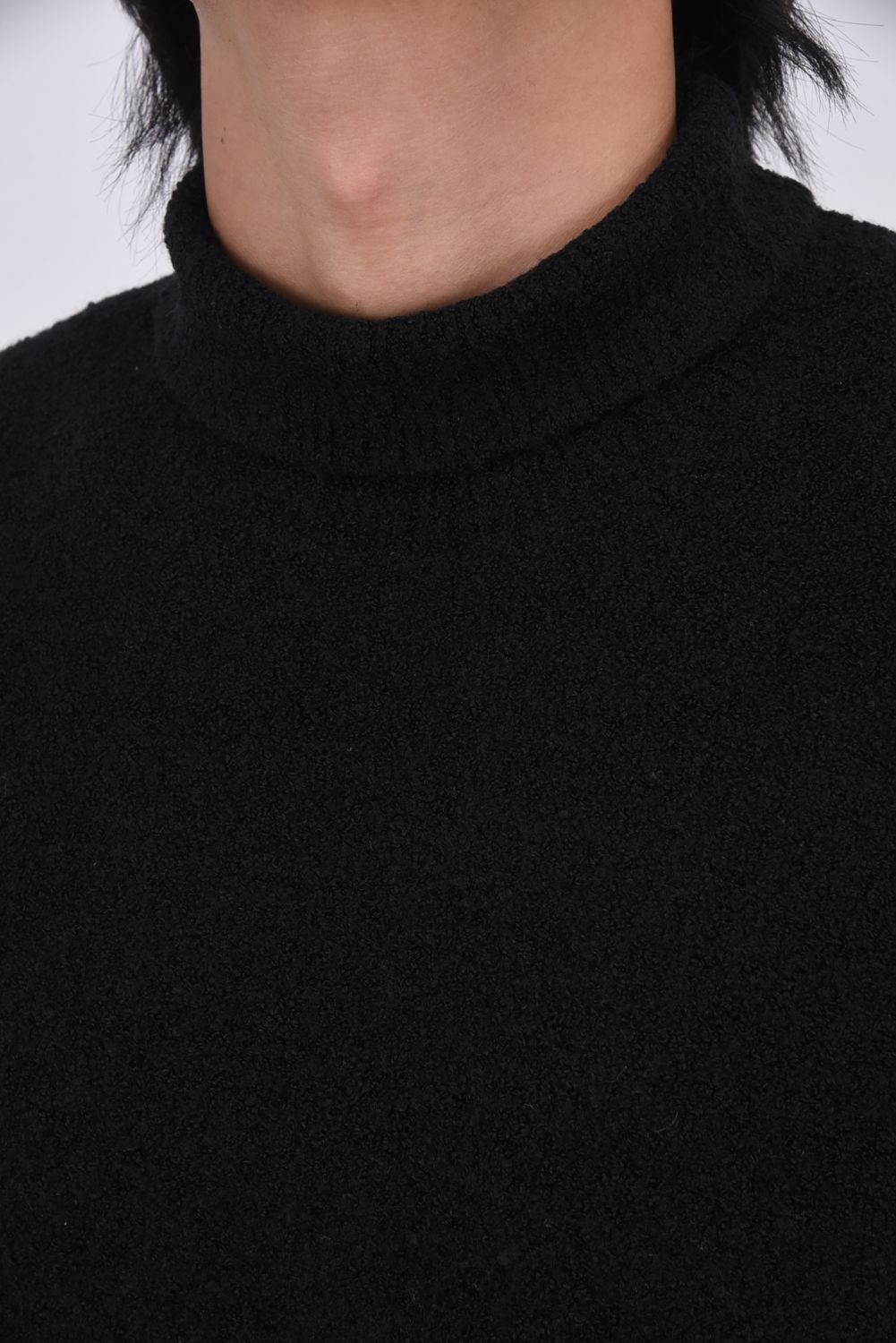 BRIEFING - 【25AW】 BOUCLE YARN TURTLENECK KNIT / ブークレヤーン