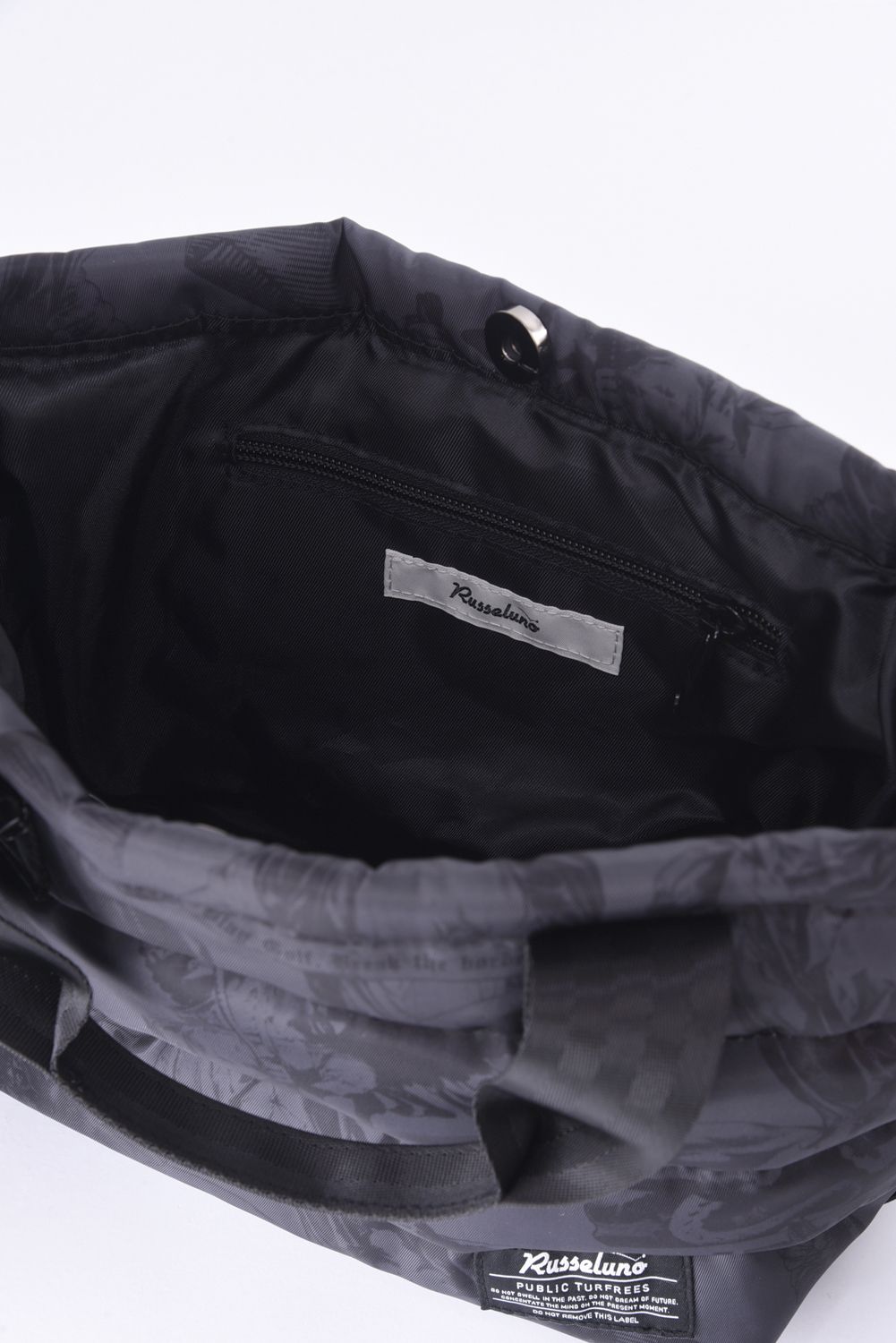 RUSSELUNO - PADDED CART BAG (ANGEL) / 総柄 パデッドカートバッグ