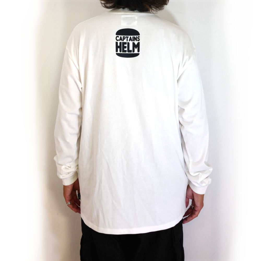 CAPTAINS HELM - 【ラスト1点】Y.W.R.A. LS TEE (WHITE) / オリジナル