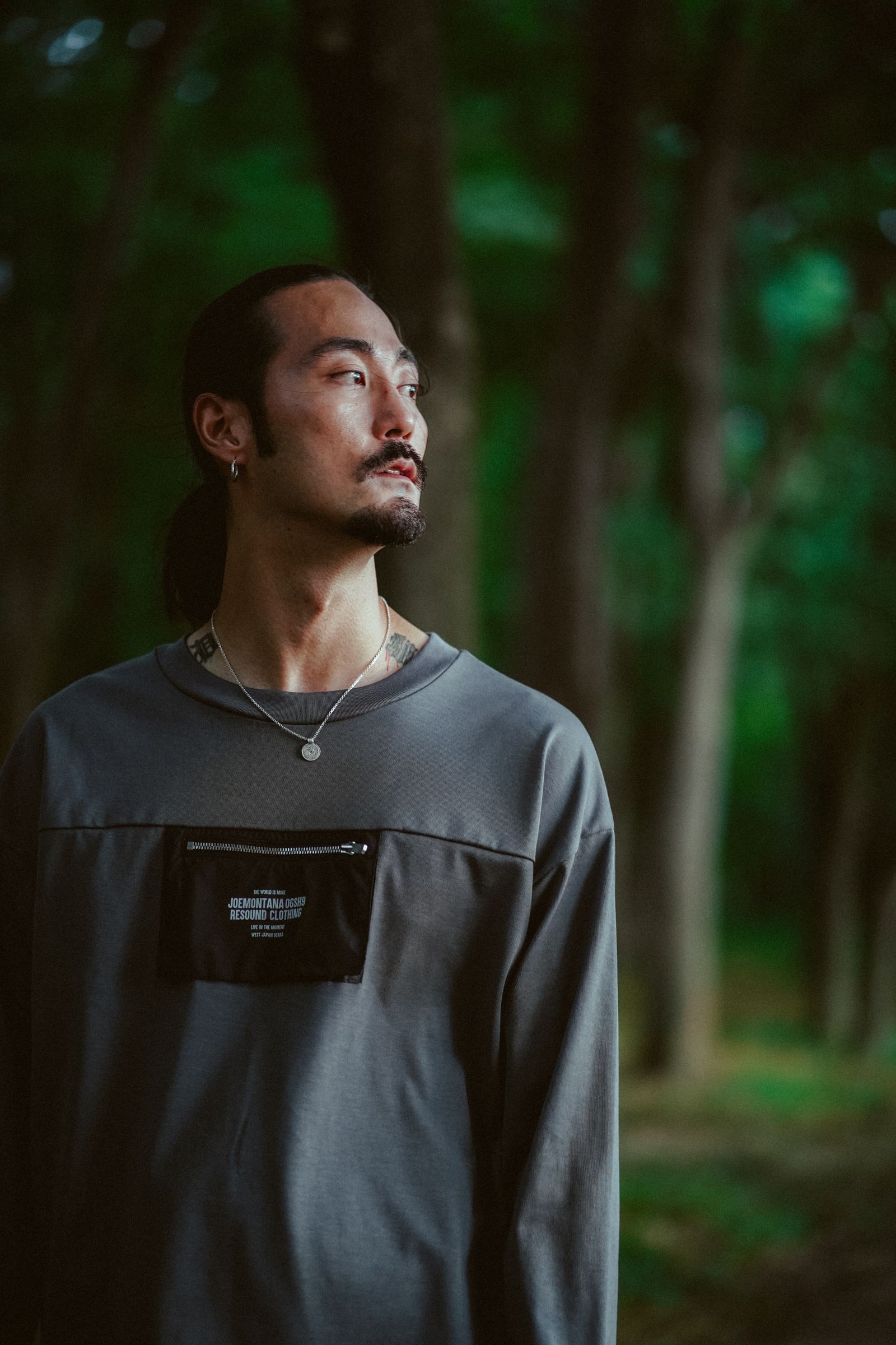 RESOUND CLOTHING - JOEMONTANA×RESOUND コラボロングスリーブポケット